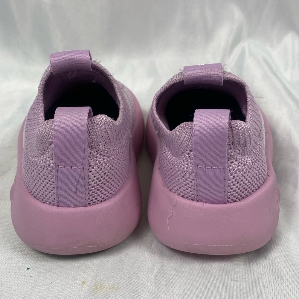Adidas Baby Girl Kids Pink Slip-On Sneakers Size 5K - Picture 7 of 16
